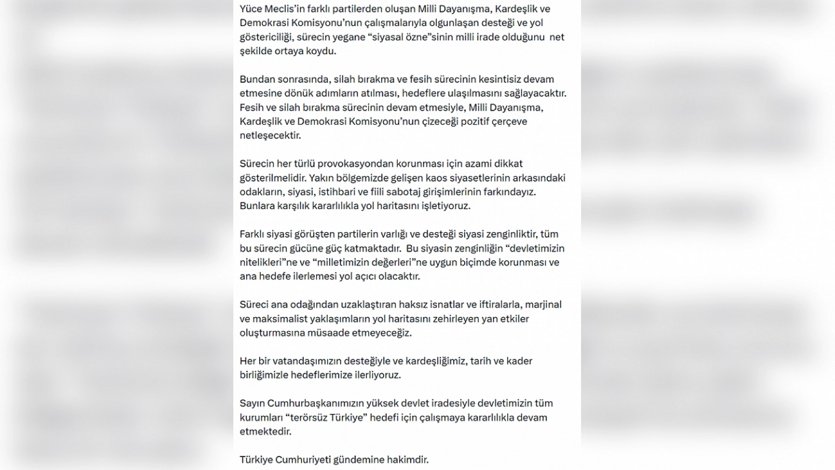 PKK Türkiye'den çekildi: AK Parti'den ilk açıklama
