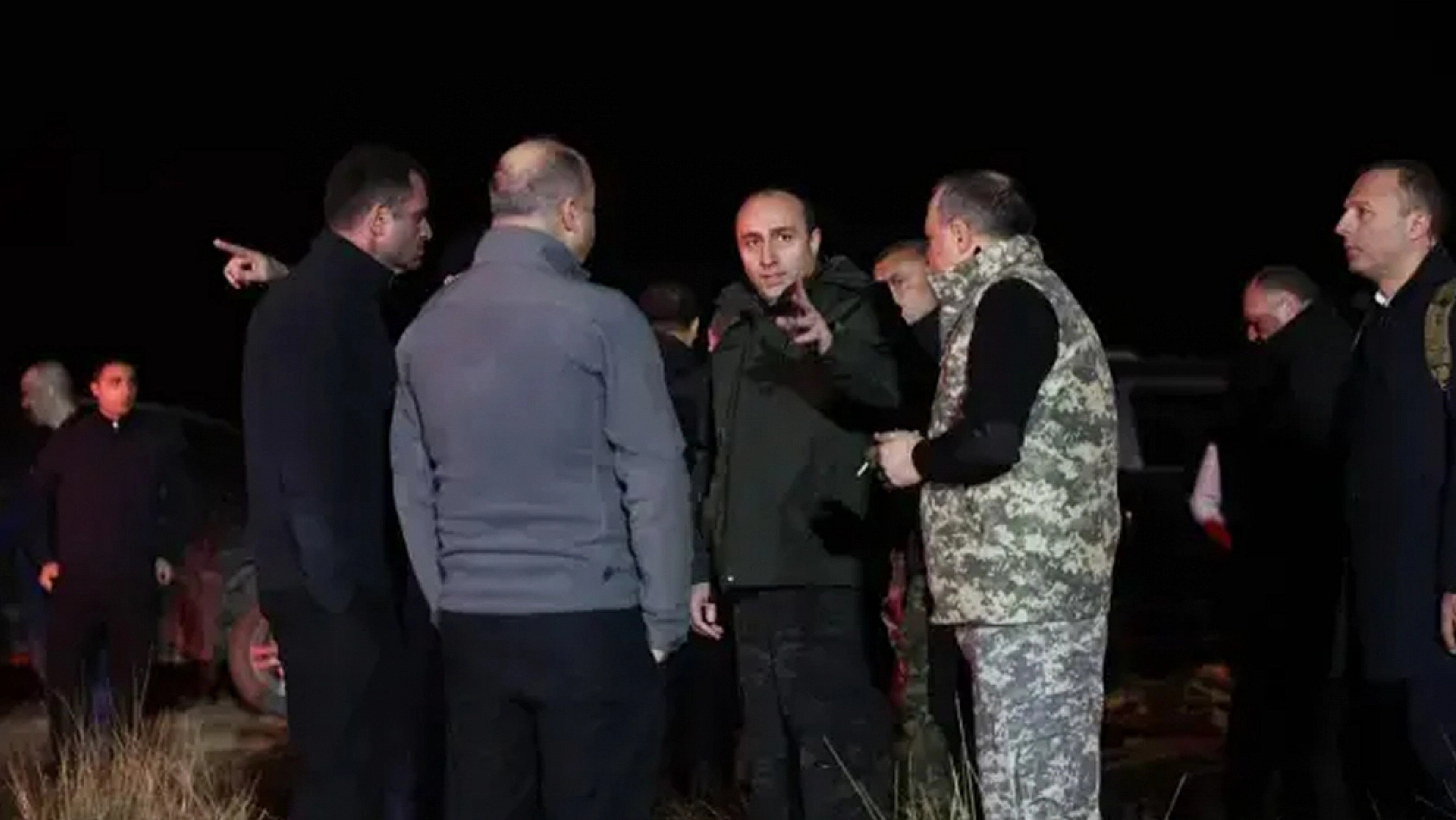 Gürcistan'da düşen Türk askeri kargo uçağının enkazına ulaşıldı