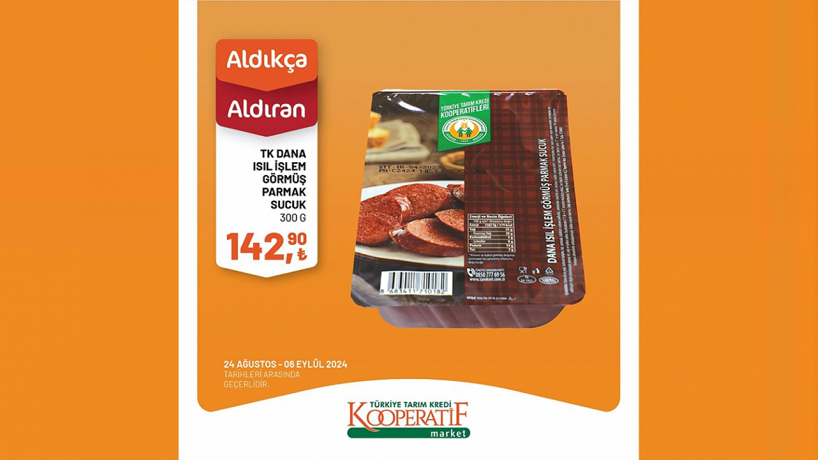 Tarım Kredi'de fiyatlar düştükçe düştü! İşte 25 Ağustos- 6 eylül indirim kataloğu...