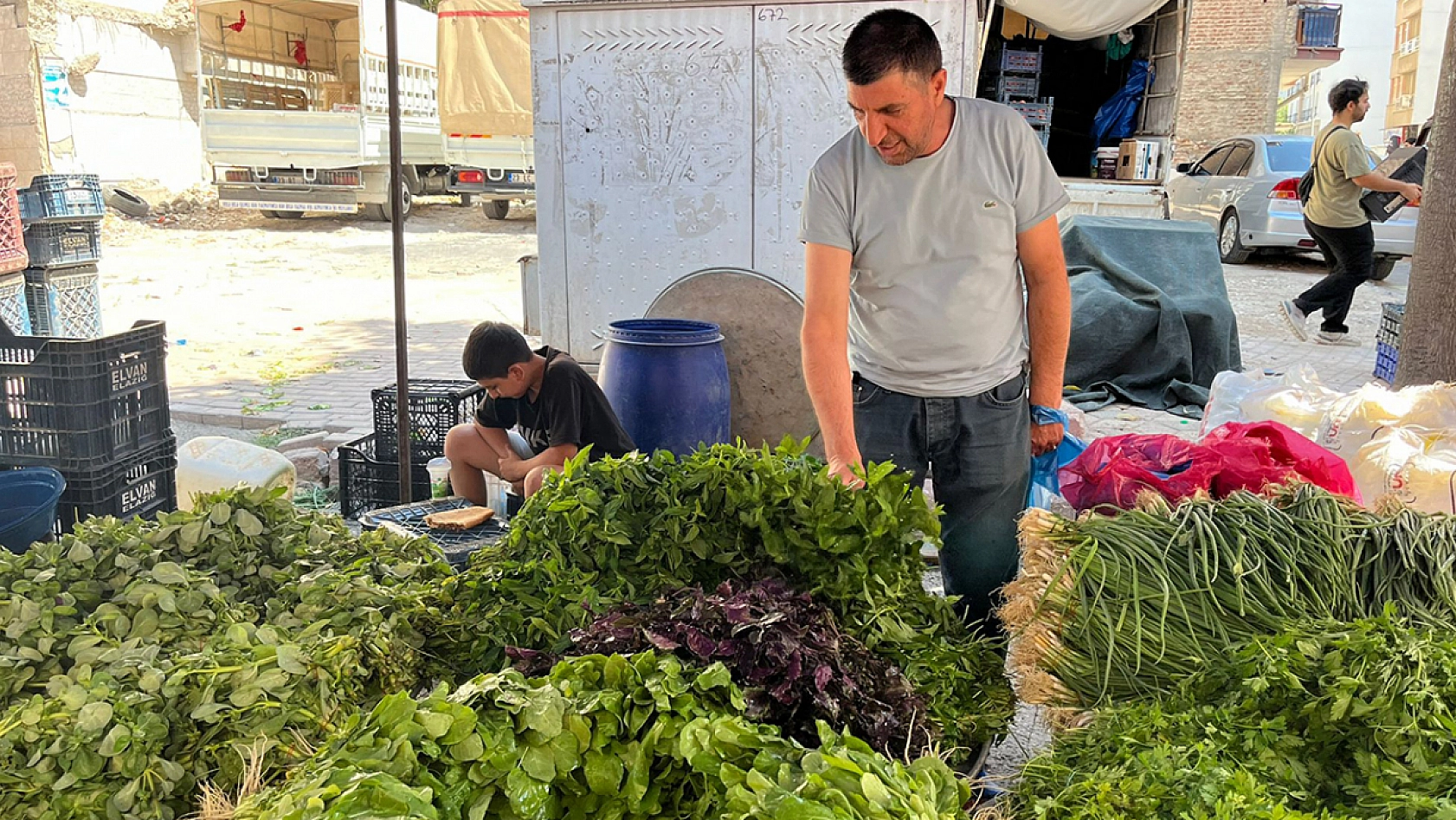 Elazığ'ın pazartesi pazarında güncel sebze-meyve fiyatları