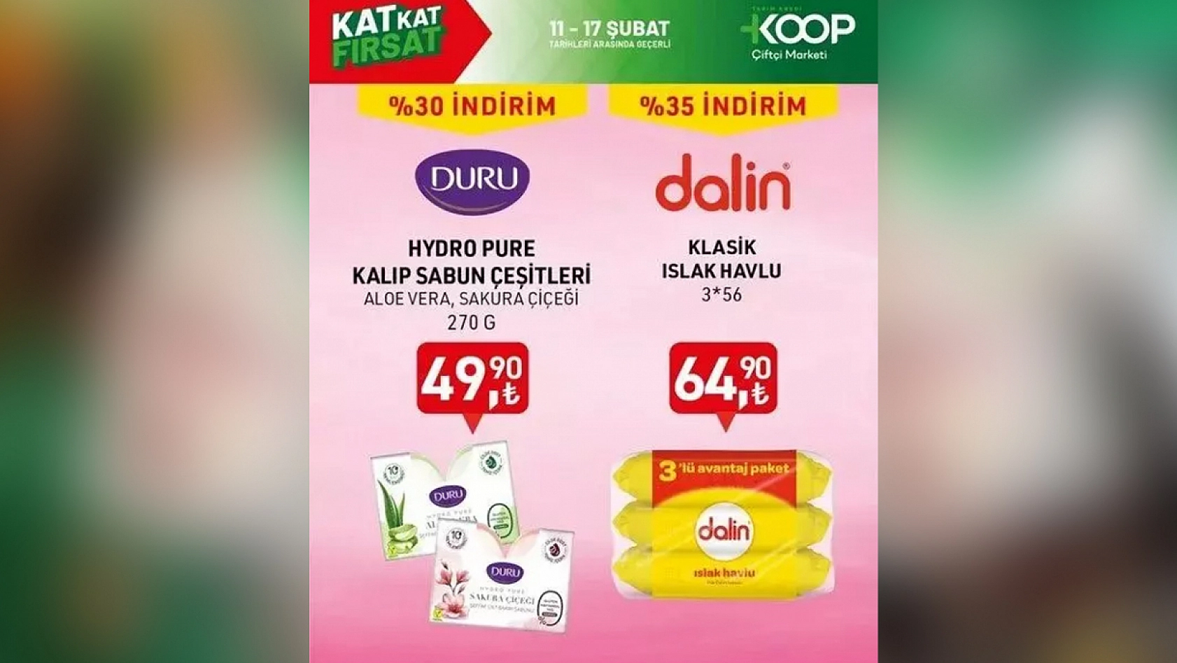 Tarım Kredi Market'ten  İndirim rüzgarı!