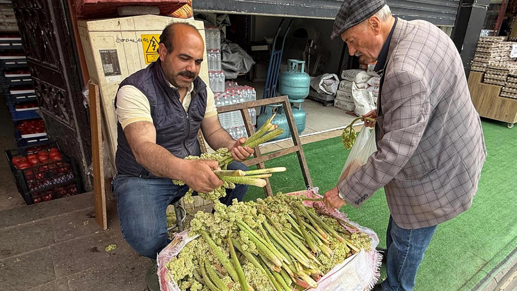 Elazığ'da bolluk tezgaha yansıdı 250 liradan 90 liraya düştü