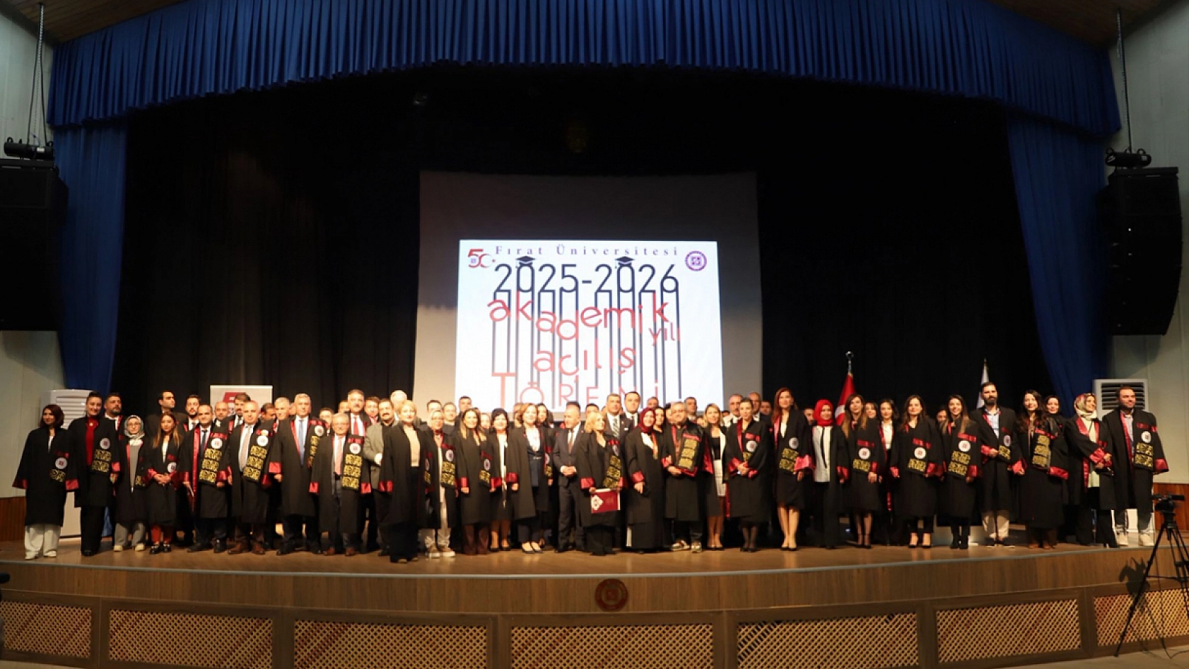 Fırat Üniversitesi 2025-2026 akademik yılı açılış töreni yapıldı