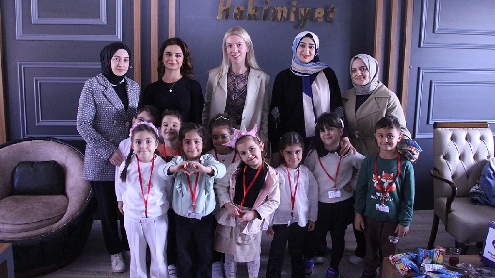 Doğukent Final Anaokulu'ndan Hakimiyet Gazetesi'ne anlamlı ziyaret