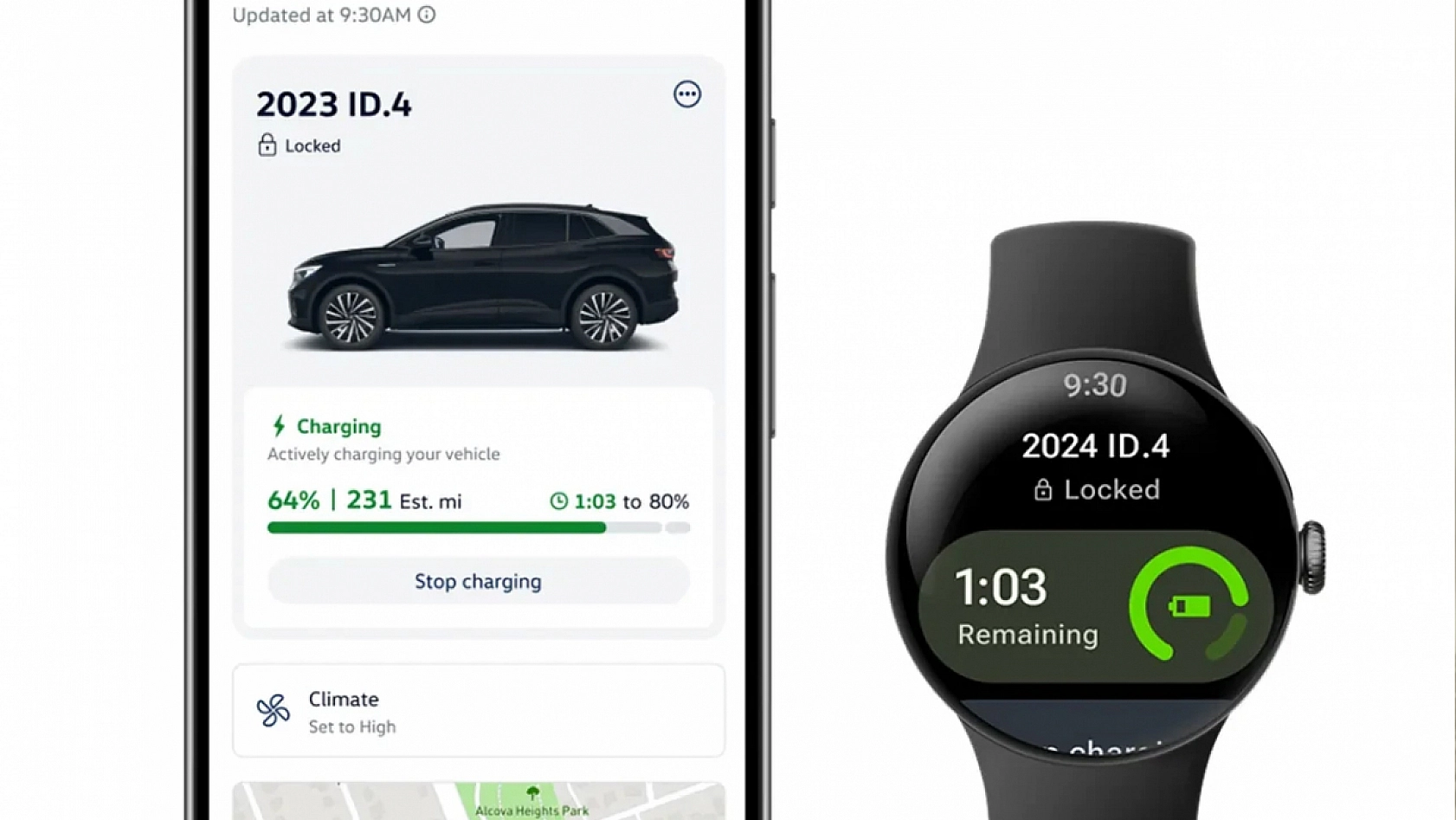Volkswagen araç kontrolünü Apple Watch'a taşıdı