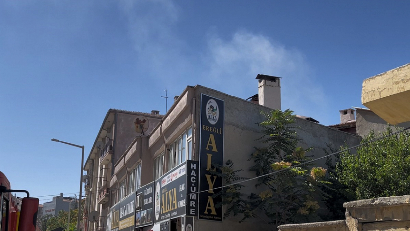 Konya'da iş yerinde tüp patladı: Ortalık savaş alanına döndü