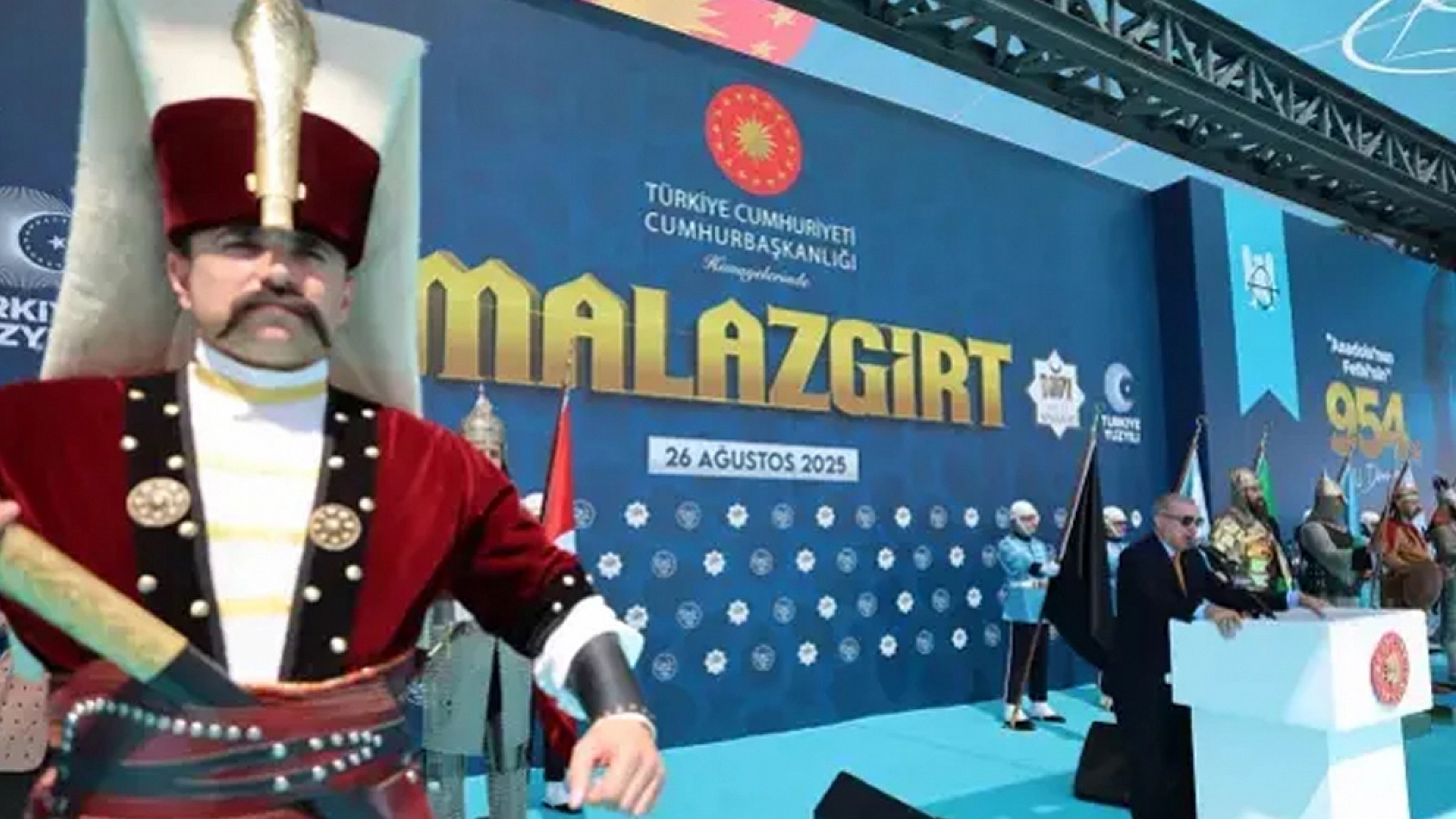 Erdoğan'dan Malazgirt mesajı: 'Kılıç kınından çıkarsa kelama yer kalmaz'