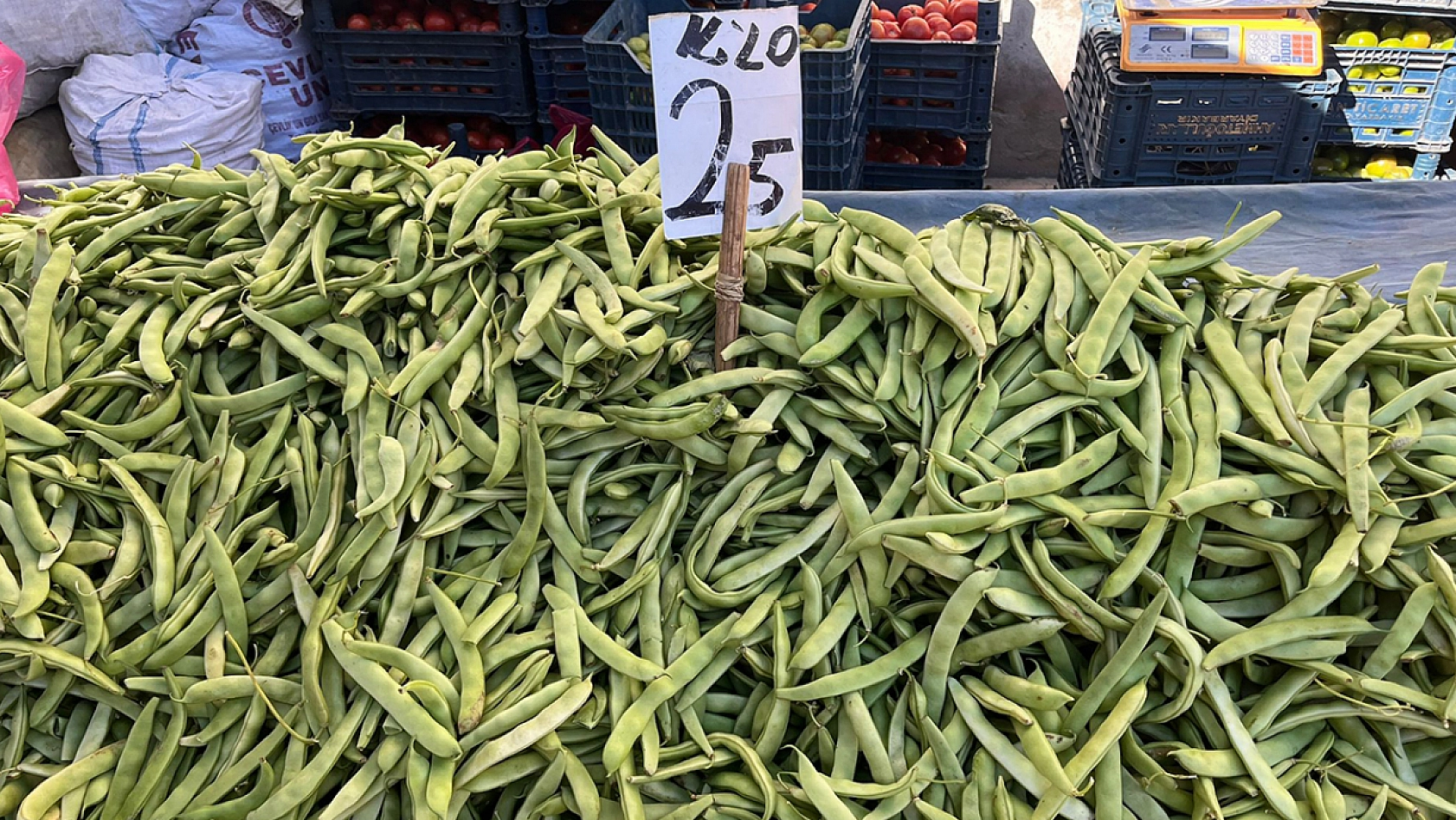 Elazığ pazarlarında sezon sonu fiyatları
