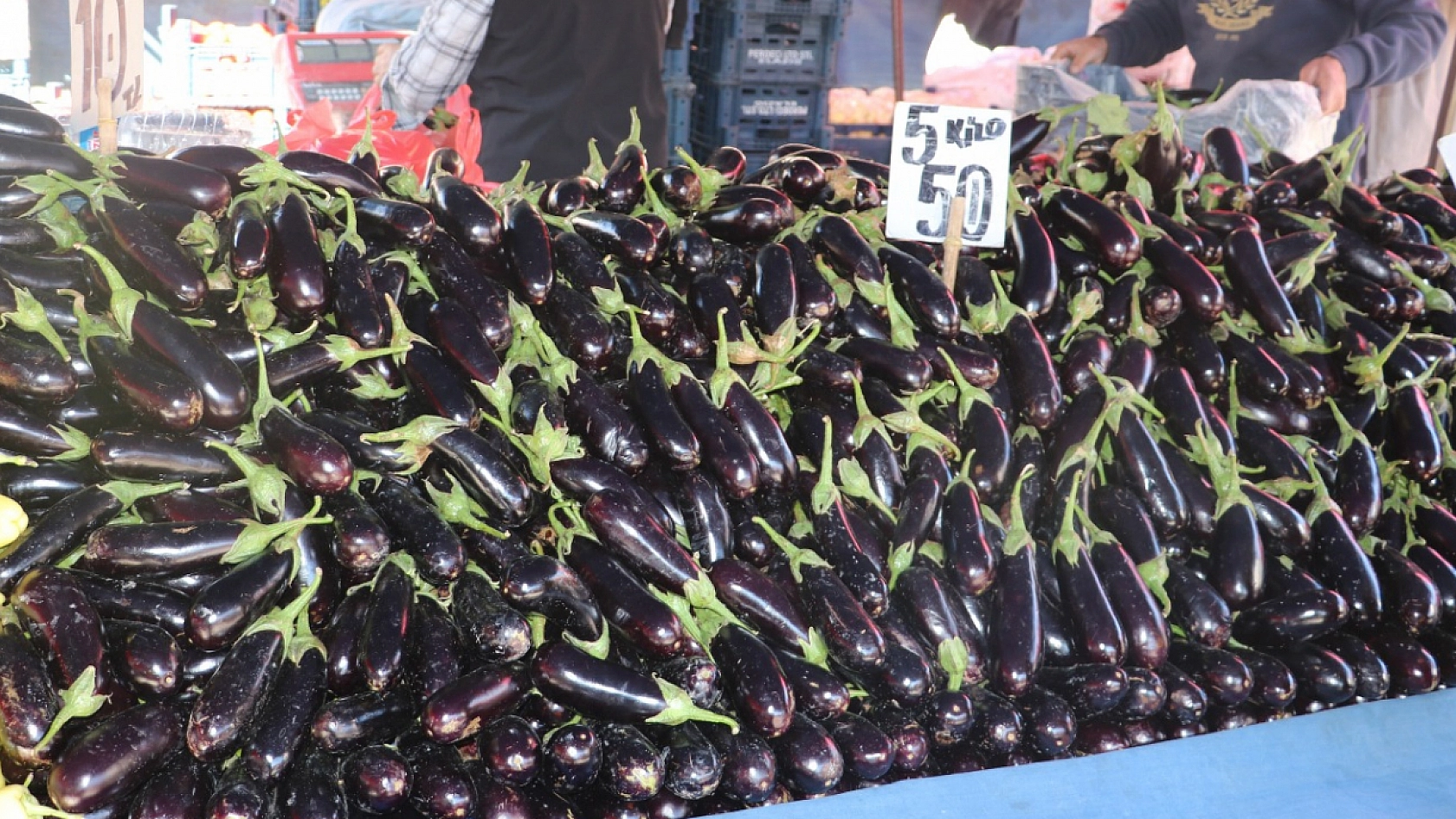 Elazığ'da fiyatları duyan pazara koşuyor