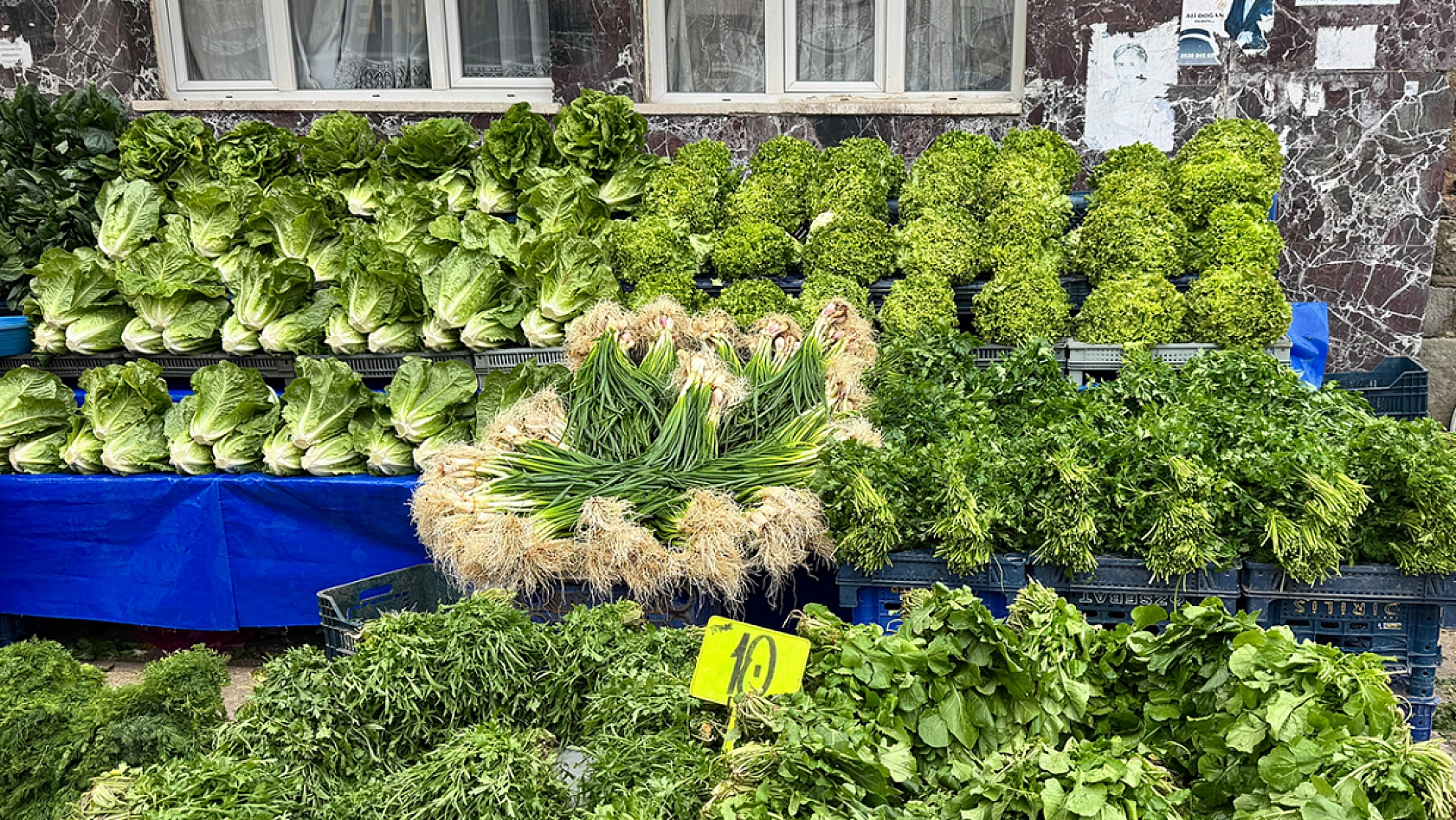 Elazığ'da semt pazarlarını Soğukla birlikte ekonomi de vurdu