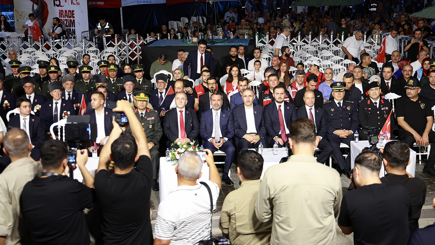 Elazığ'da 15 Temmuz Demokrasi ve Milli Birlik Günü Coşkuyla Anıldı
