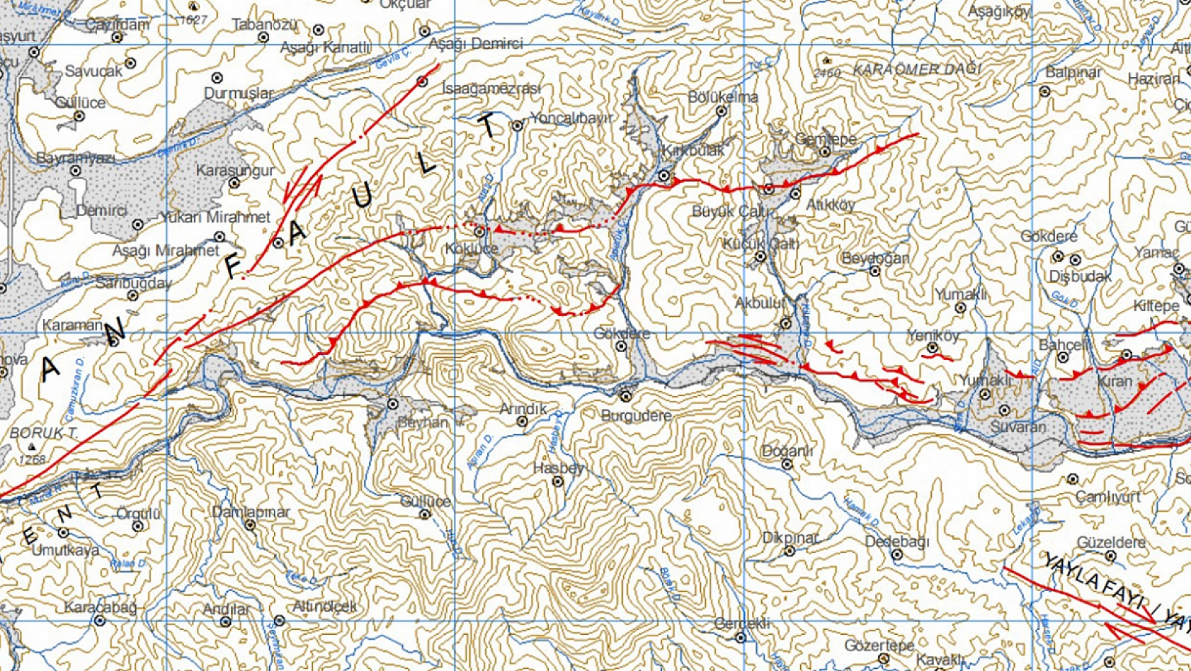 Elazığ fay haritası güncellendi, Elazığ'da deprem riski yüksek olan ilçeler hangileri?