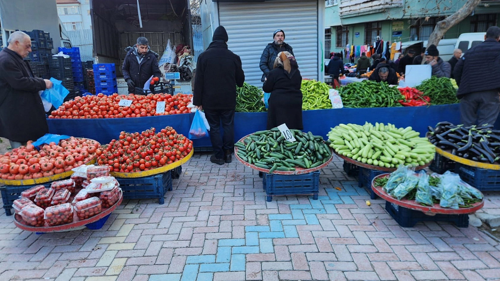 Elazığ'da 2024'ün son pazarı