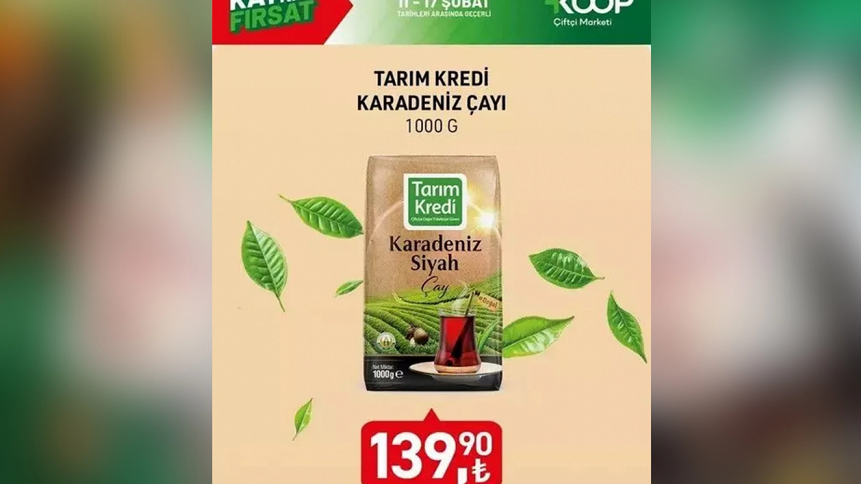 Tarım Kredi Market'ten  İndirim rüzgarı!