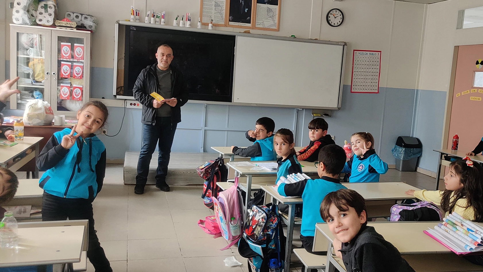 Elazığ'da Şehit Bayram Nurgül Aladağ İlkokulu'nda Örnek Proje