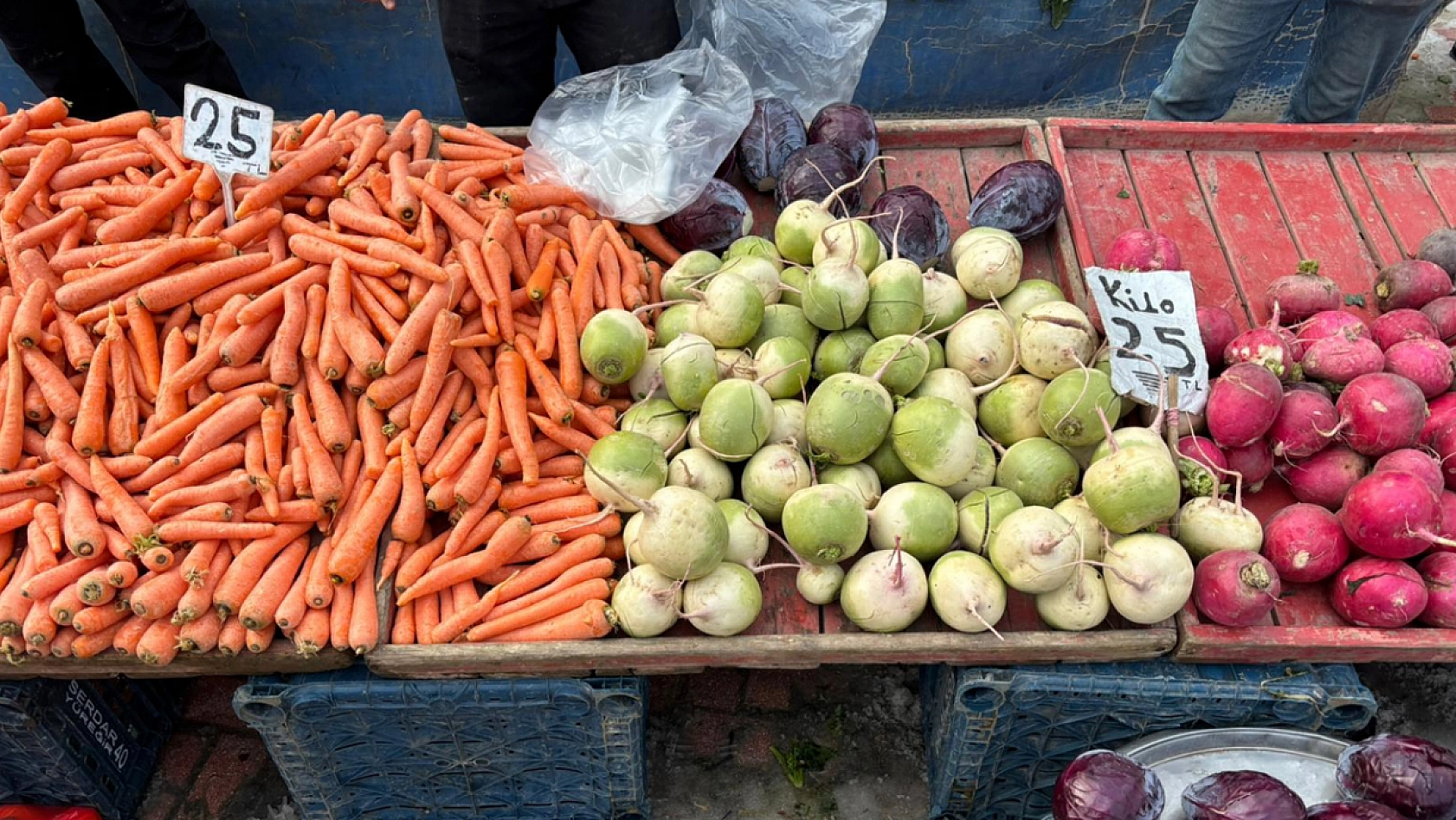 Enflasyon pazarları da vurdu