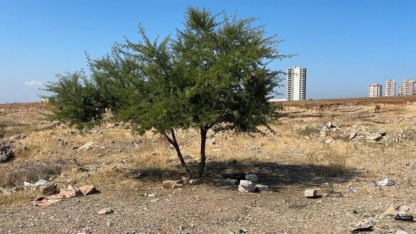 Boş arazide 35 yaşındaki adam ölü bulundu