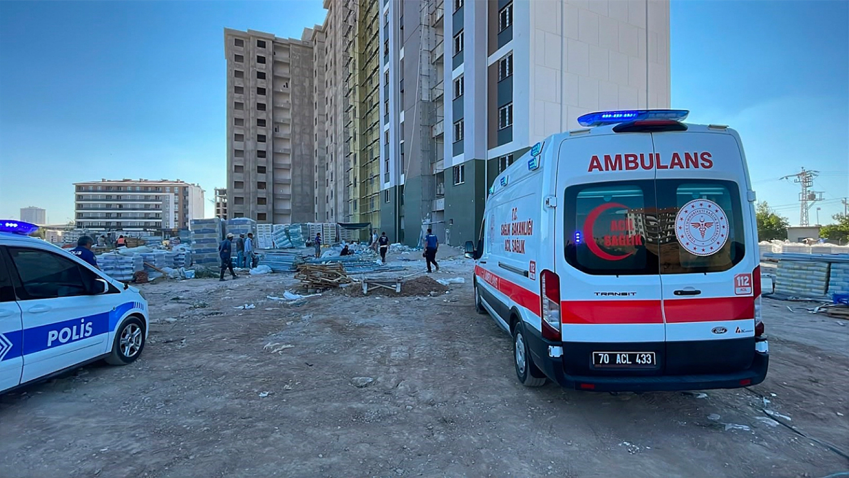 12'nci Kattan Asansör Boşluğuna Düşen İnşaat İşçisi Hayatını Kaybetti