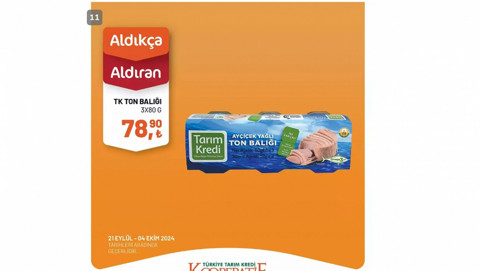 Tarım Kredi en dip fiyatları açıkladı! 3 günlük dev indirim başladı