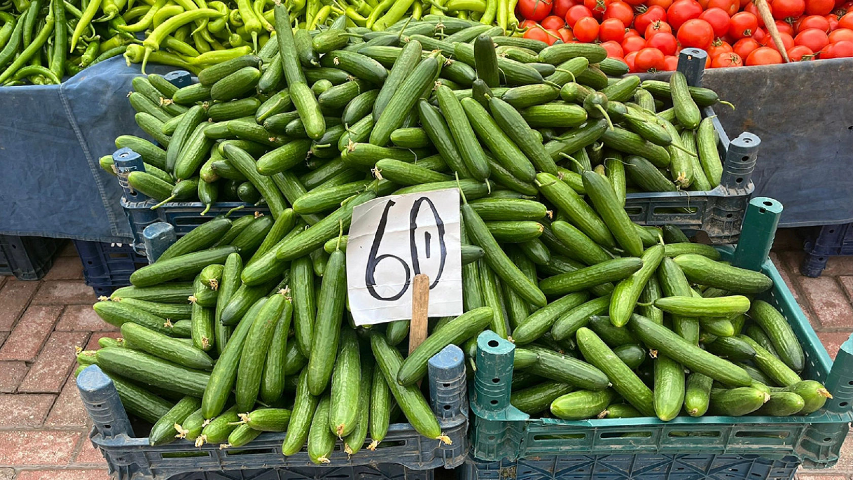 Elazığ pazarlarına vuran soğuk mu, ekonomi mi?
