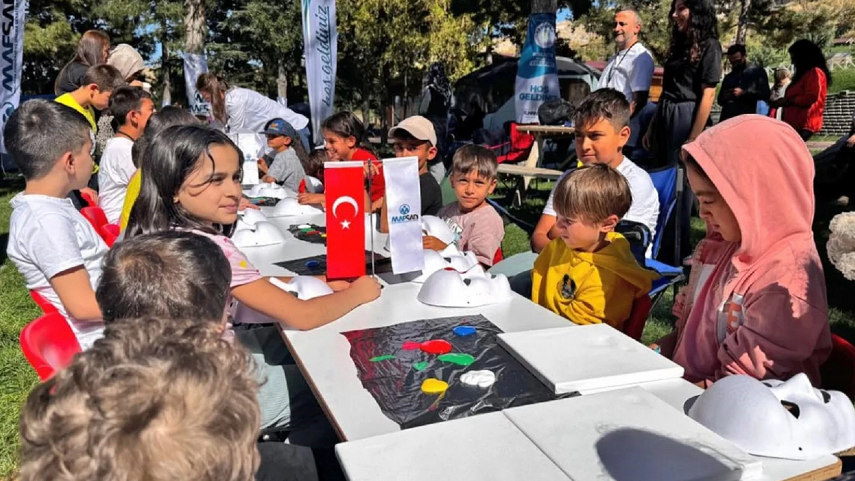 Malatya'da 'Aile Çadır Kampı' yoğun ilgi gördü