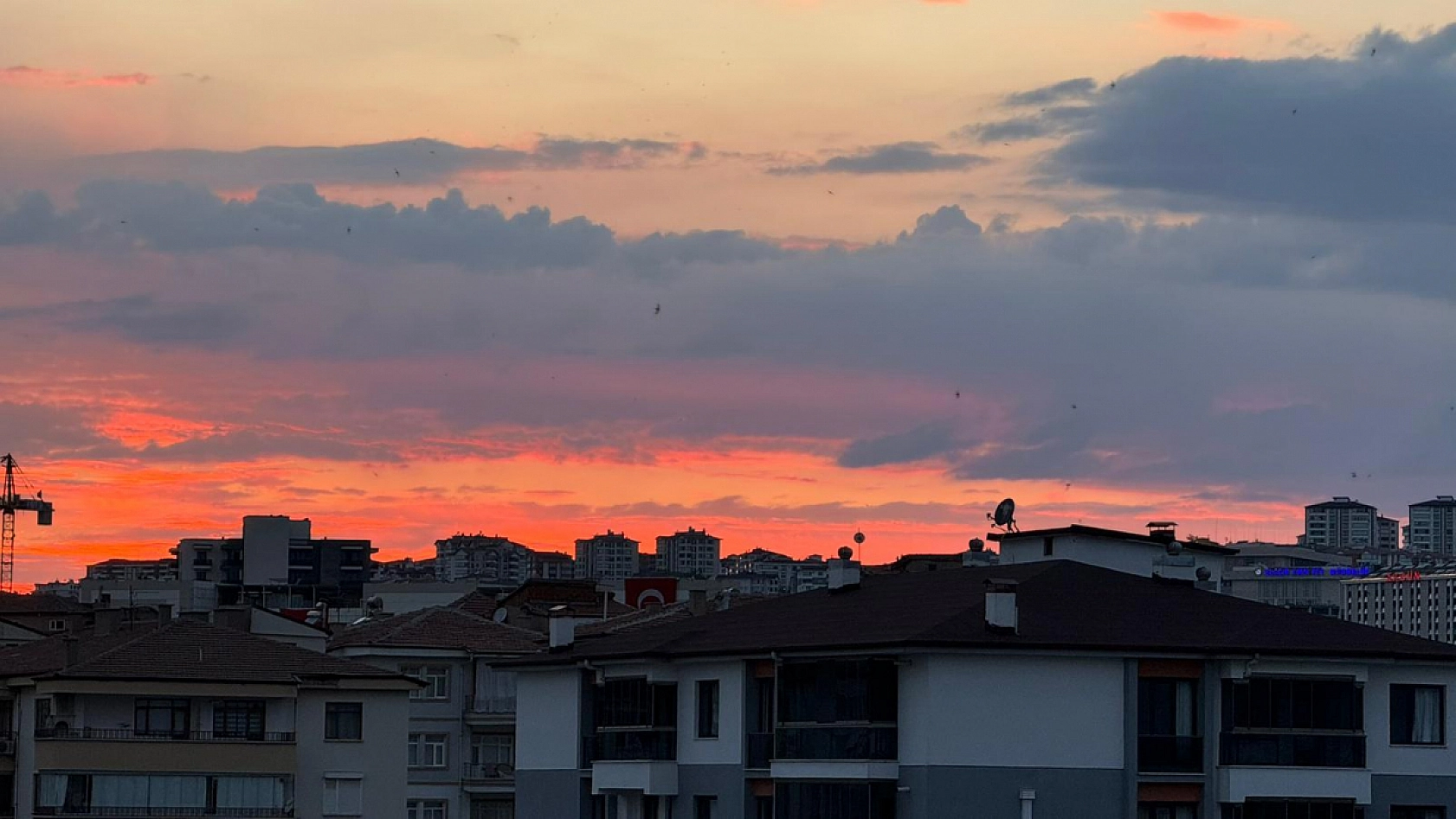 Elazığ'da Muhteşem Gün Batımı!