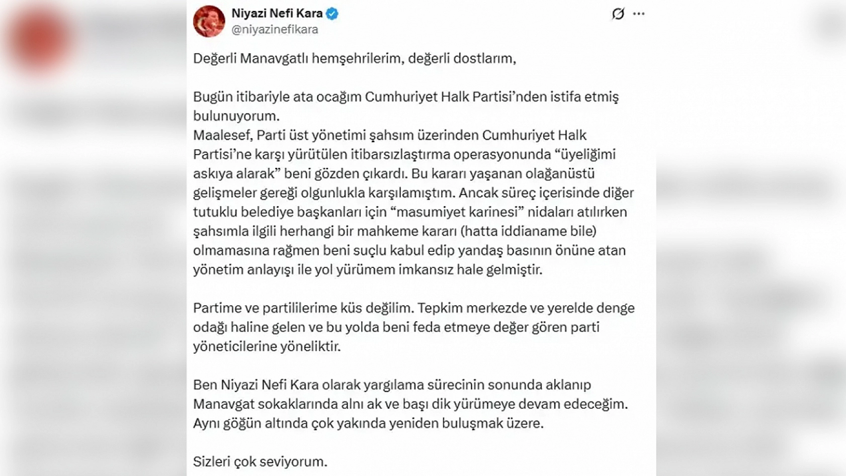 CHP'de istifa depremi: 'Beni gözden çıkardılar'