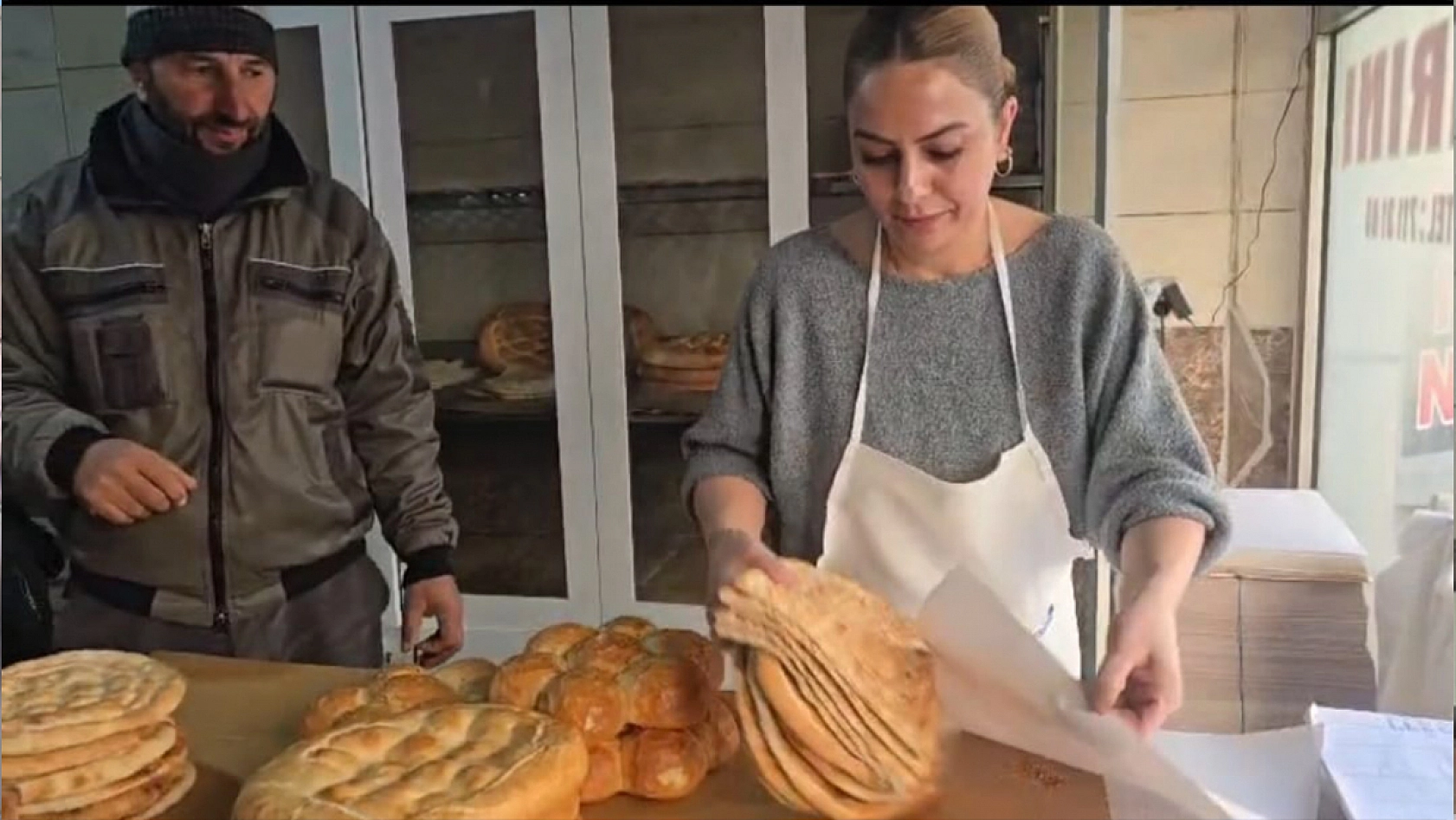 Karakoçan'ın Tek Kadın Fırıncısı, herkese örnek oluyor