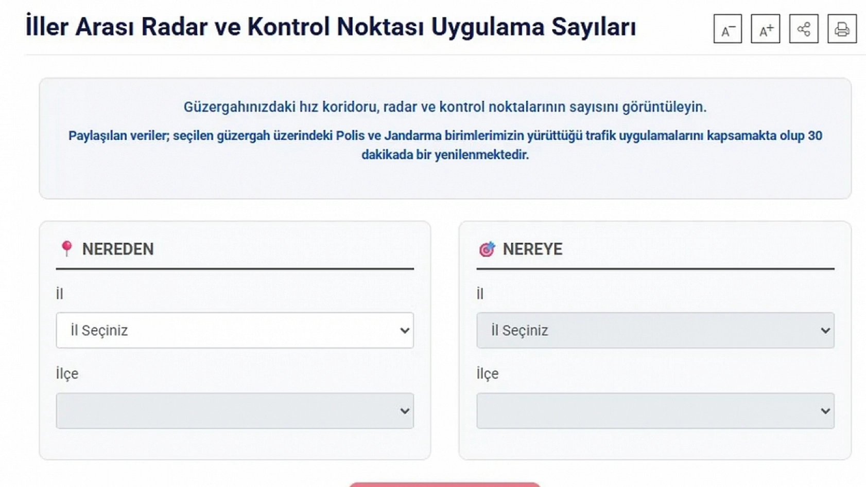 Sürücülere müjde! Artık radar noktalarını görebileceksiniz