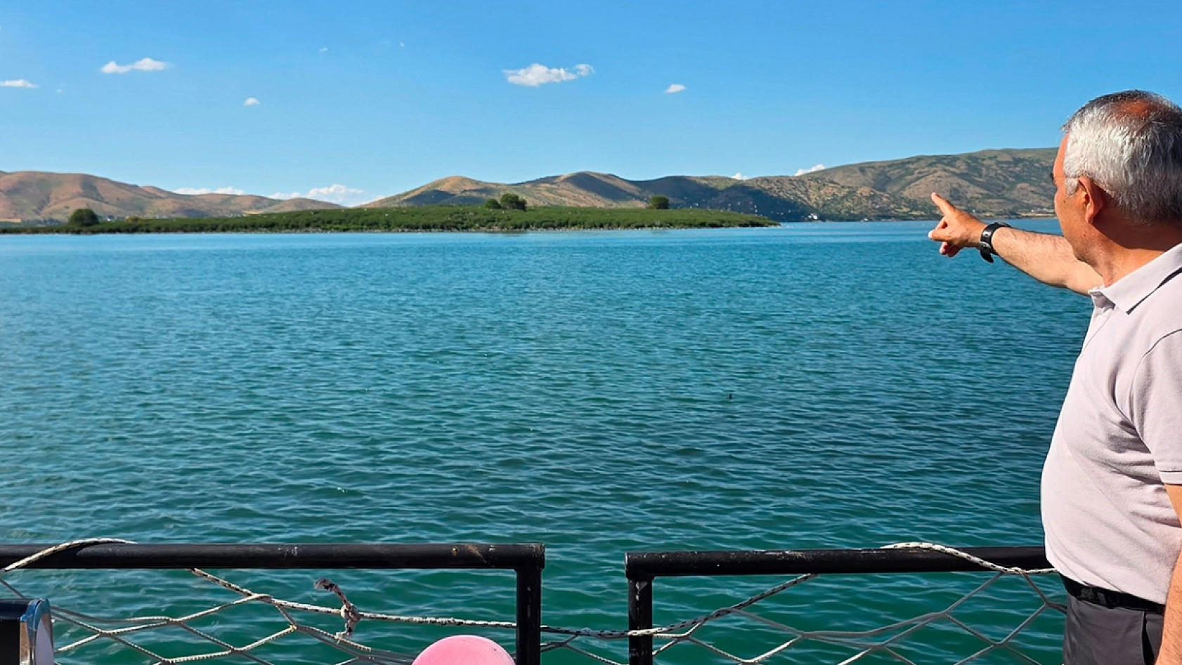 Hazar Gölü için dikkat çeken turizm hamlesi