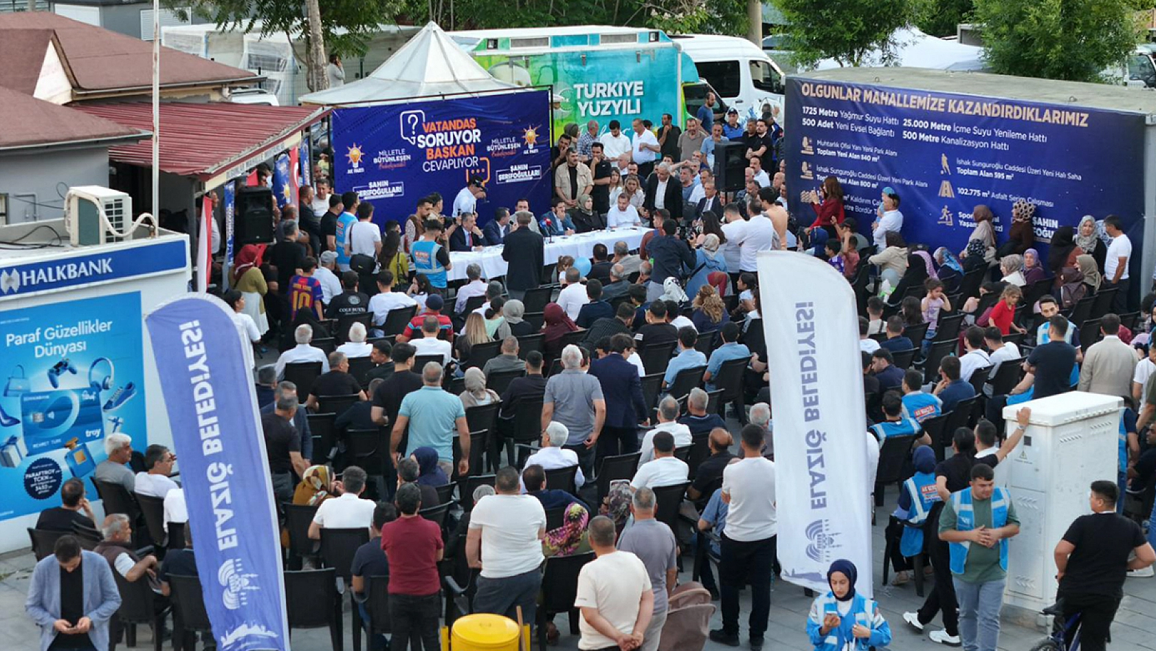 Şerifoğulları: 'Ayrım gözetmeden hizmet götürüyoruz'