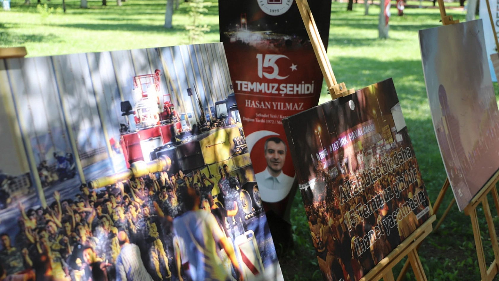 Fırat Üniversitesi'nde 15 Temmuz sergisi