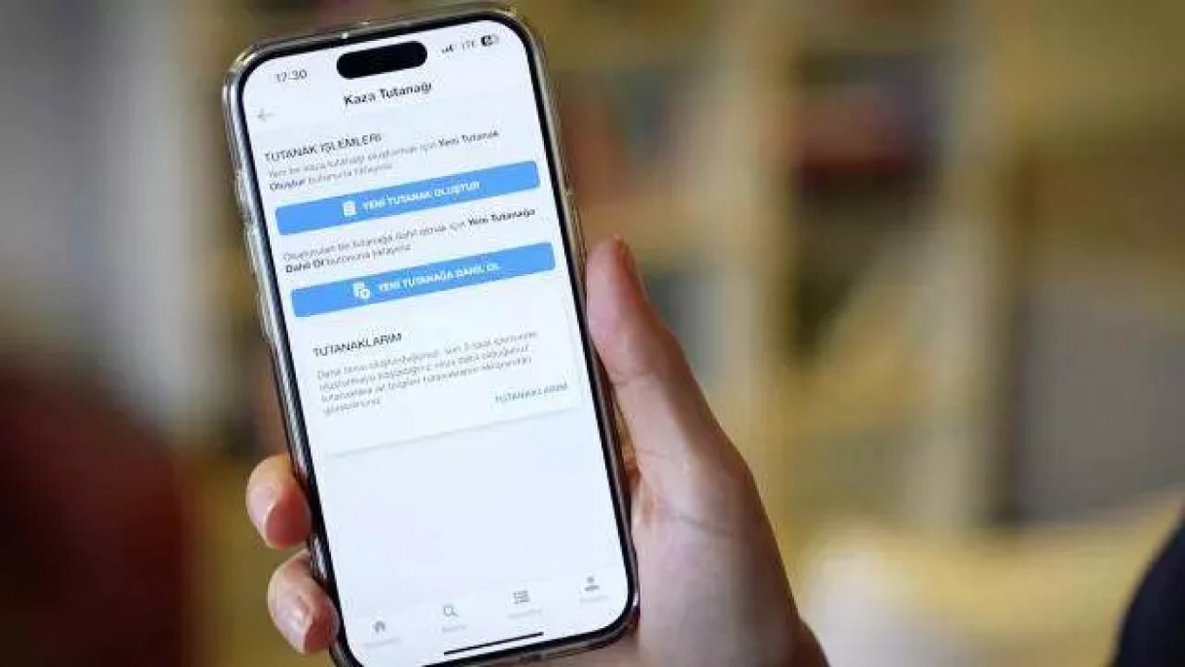 Kaza Tutanağı Artık E-Devlet'te Tutulacak