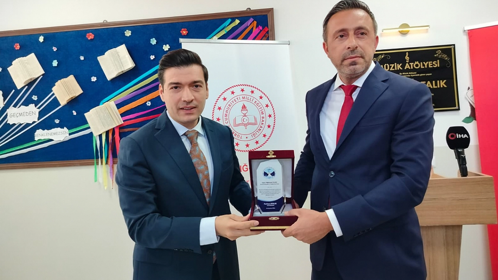 Miryıldız Madencilik'ten Kaymakam Atalık'a anlamlı sürpriz