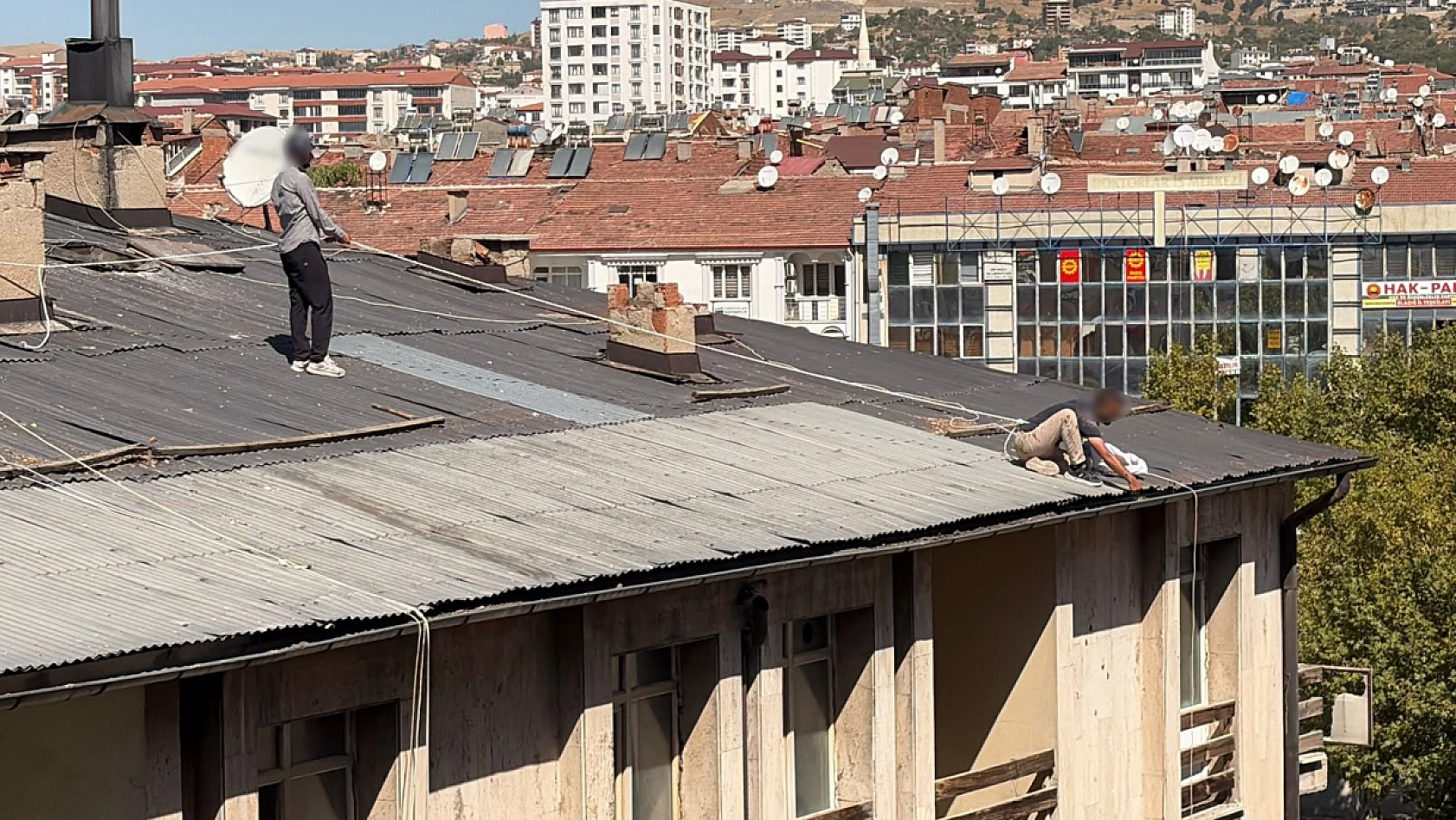Elazığ'da pes dedirten güvenlik önlemi