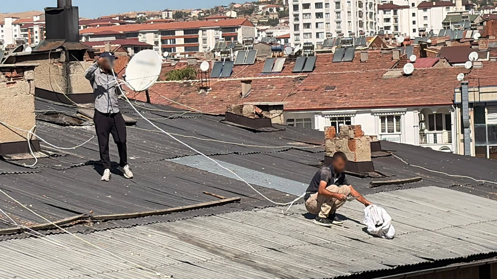 Elazığ'da pes dedirten güvenlik önlemi