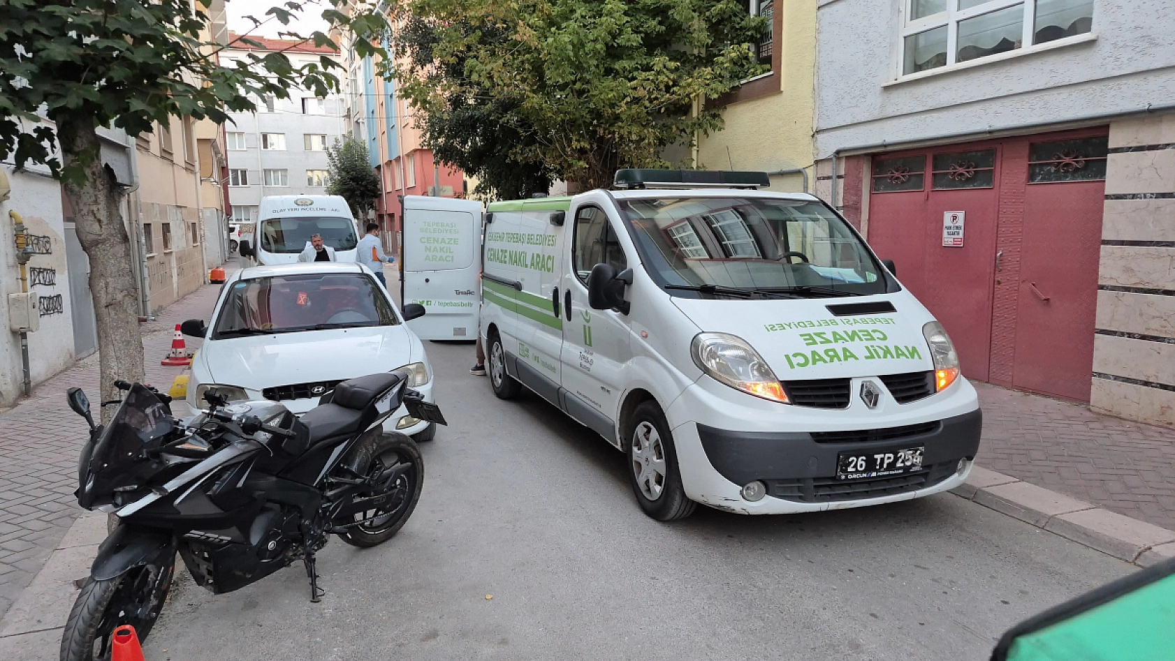 Apartman deposunda şüpheli ölüm