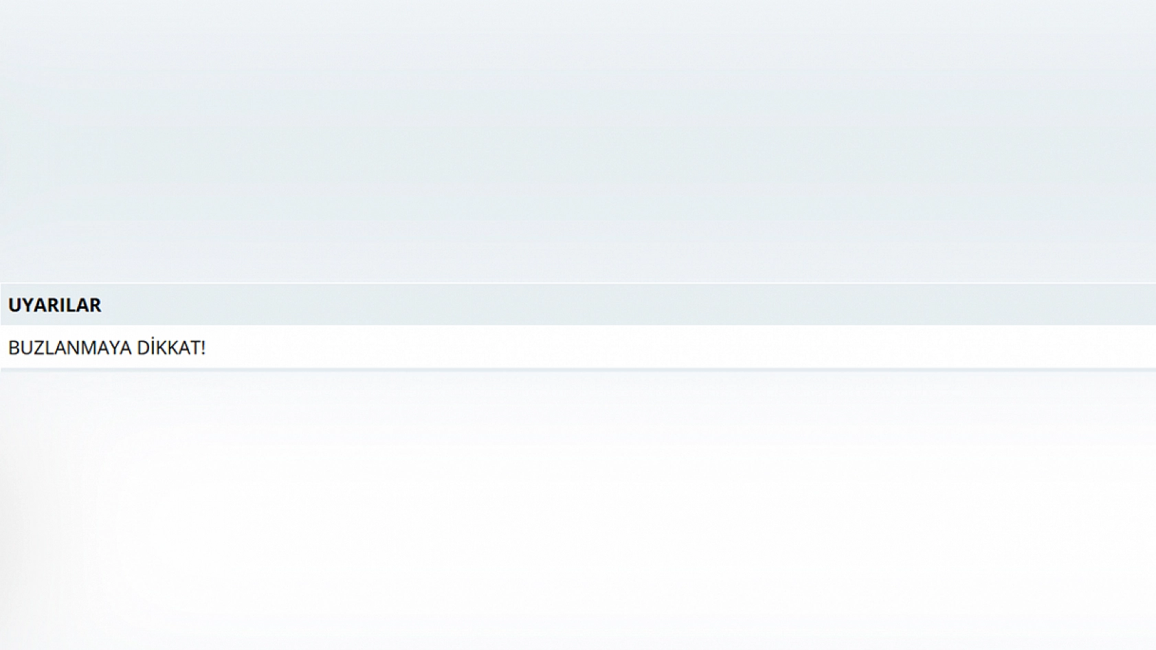 Elazığlılar dikkat! Meteoroloji'den uyarı yapıldı