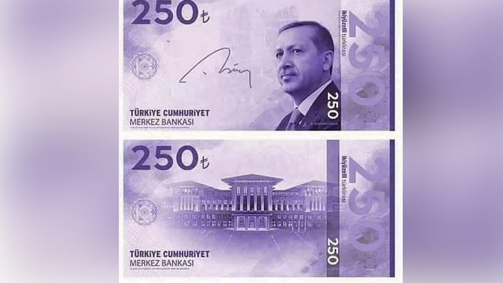 Yeni '500 ve 1000 TL Banknot' açıklaması
