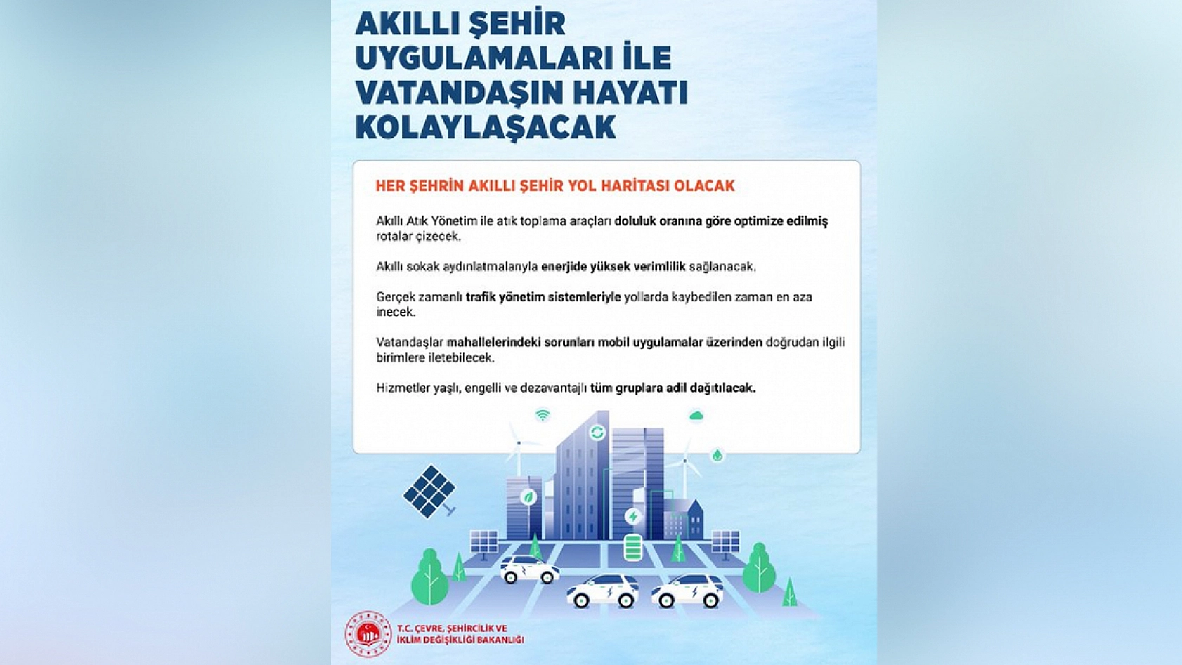 Türkiye'nin 5 yıllık akıllı şehir eylem planı hazır