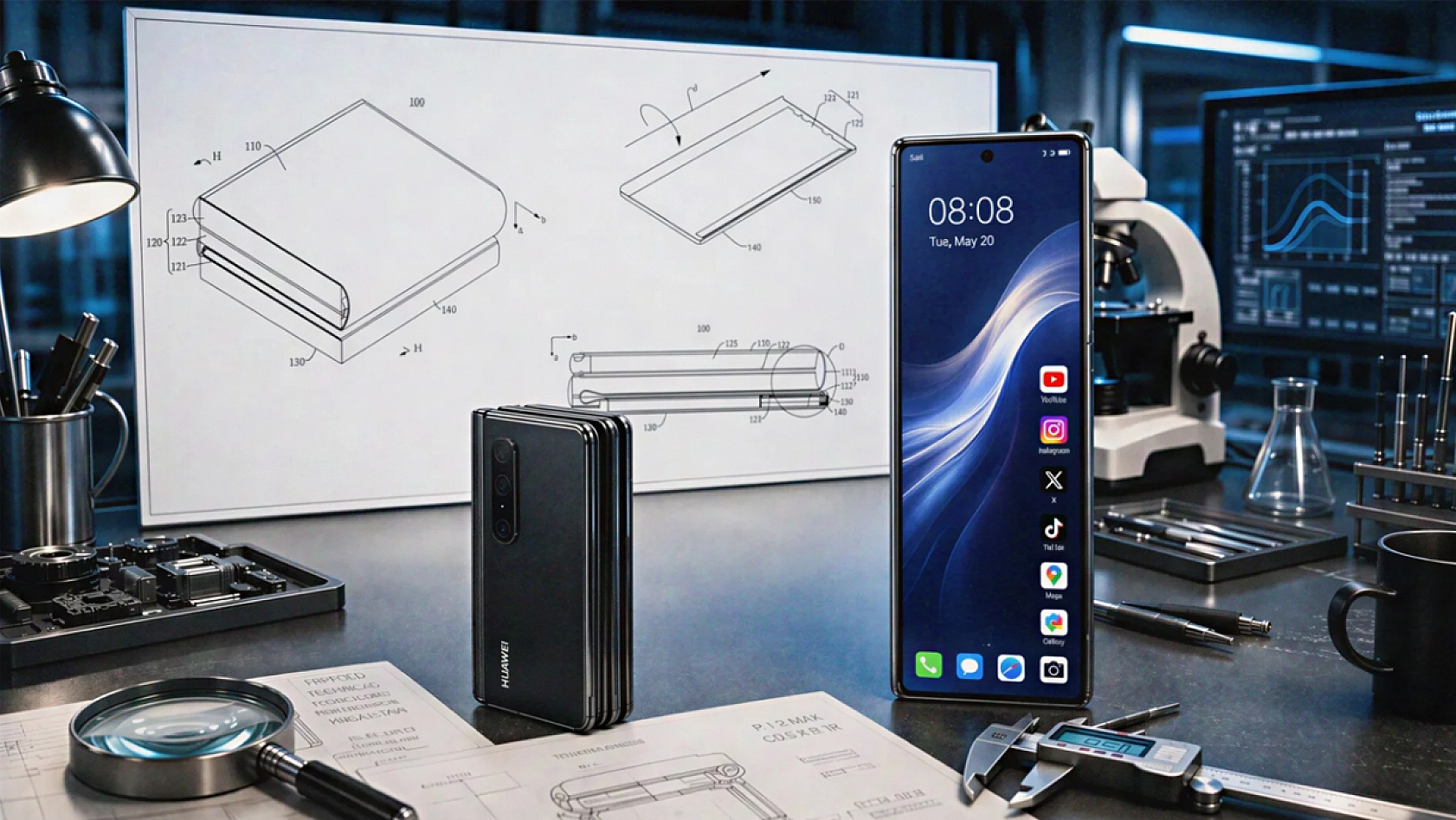 Telefon tasarımında ezber bozan hamle: Üçe katlanacak