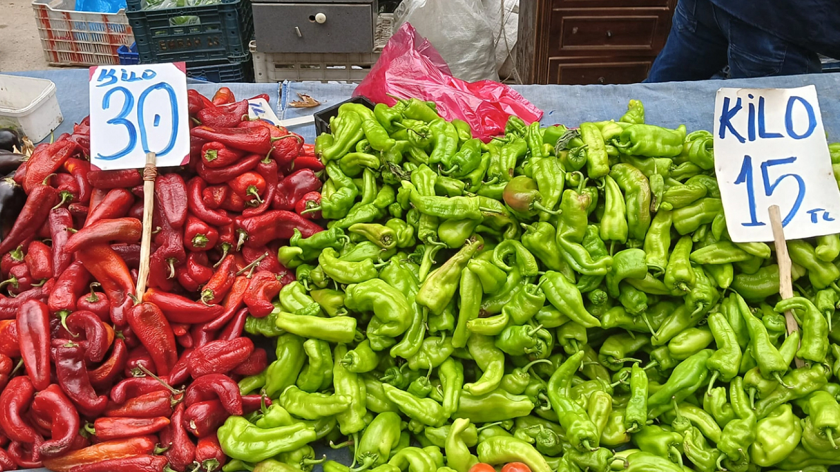 Elazığ semt pazarında güncel fiyatlar