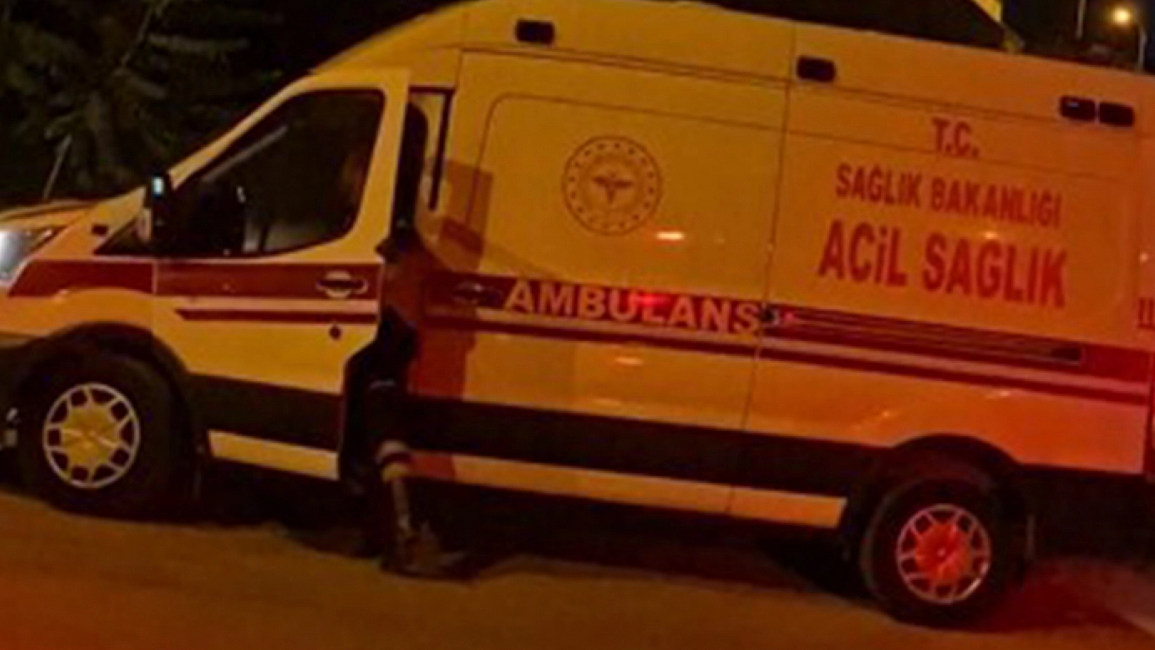 Sinir krizi geçiren kadının bağırış sesleri sokağı inletti