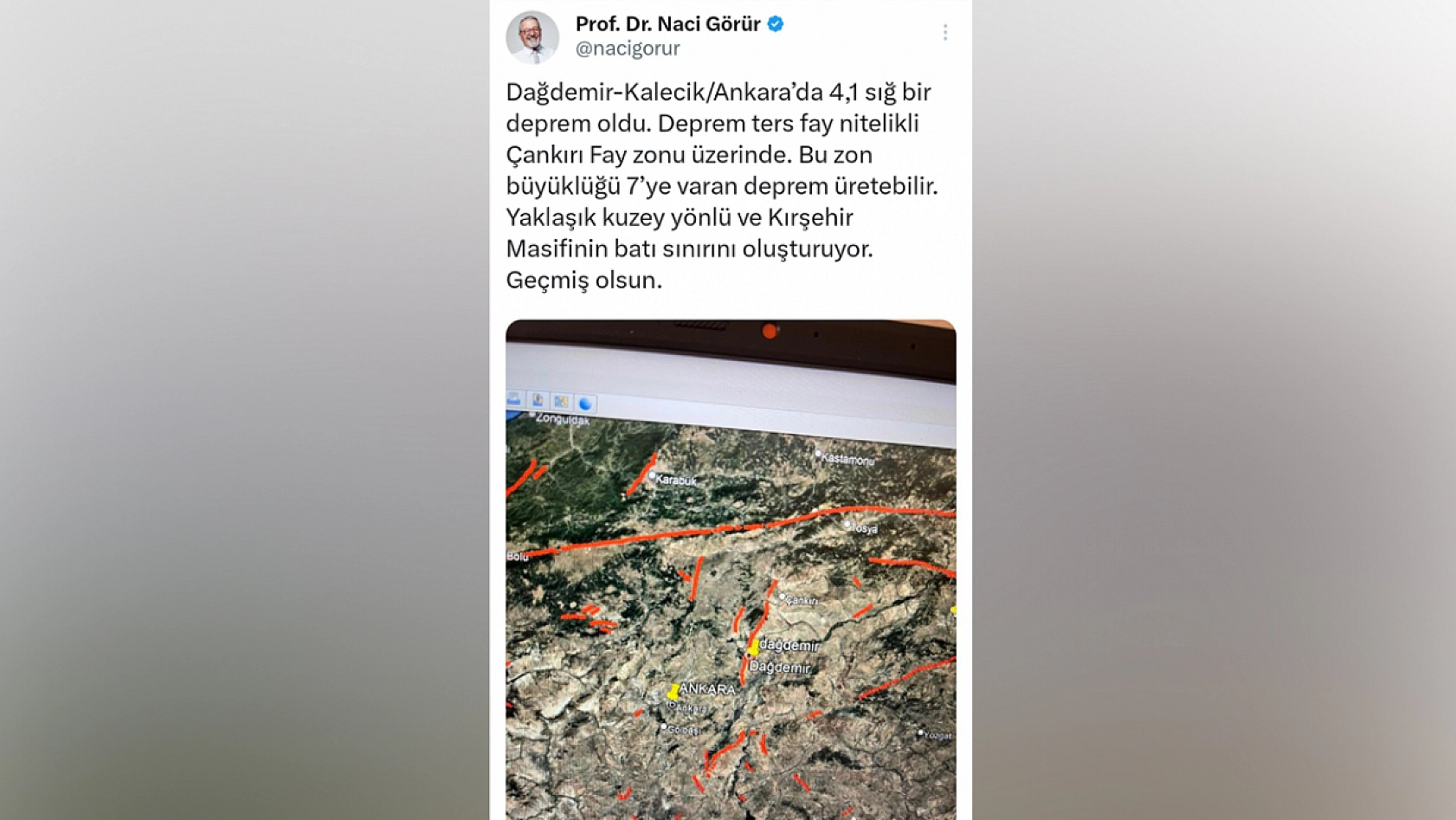 Görür'den korkutan açıklama geldi: 7 büyüklüğünde deprem üretebilir