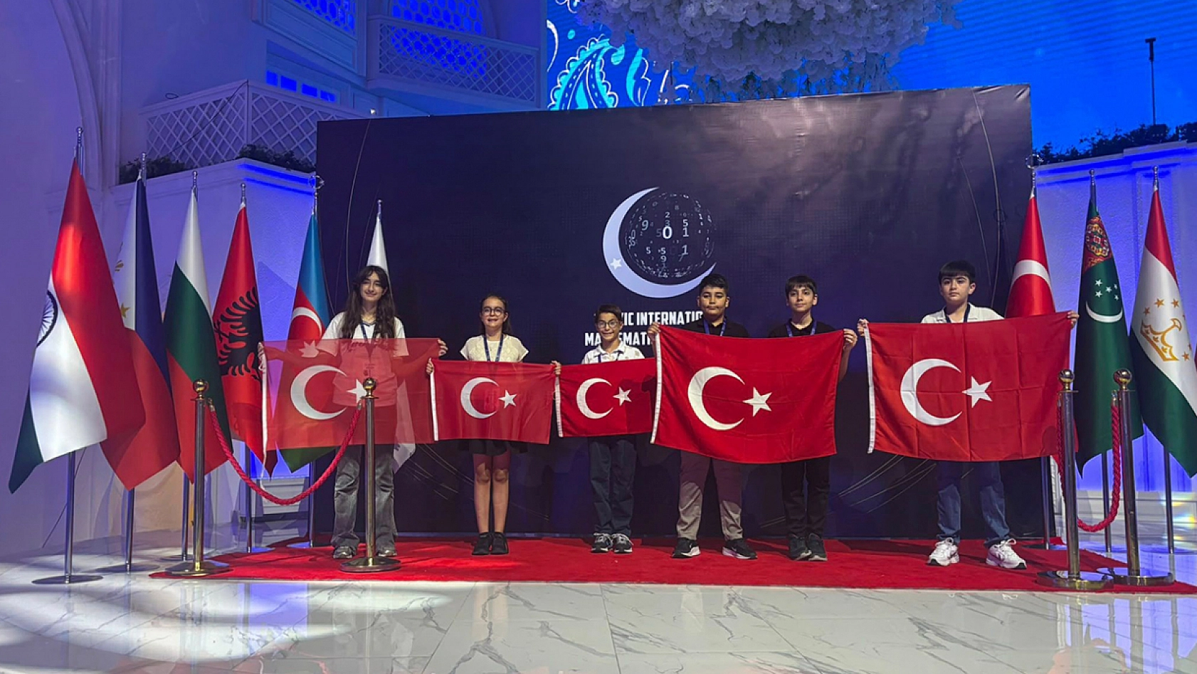 BİLSEM'li gençler Bakü'de tarih yazdı: 1 Altın, 2 bronz, 3 mansiyon