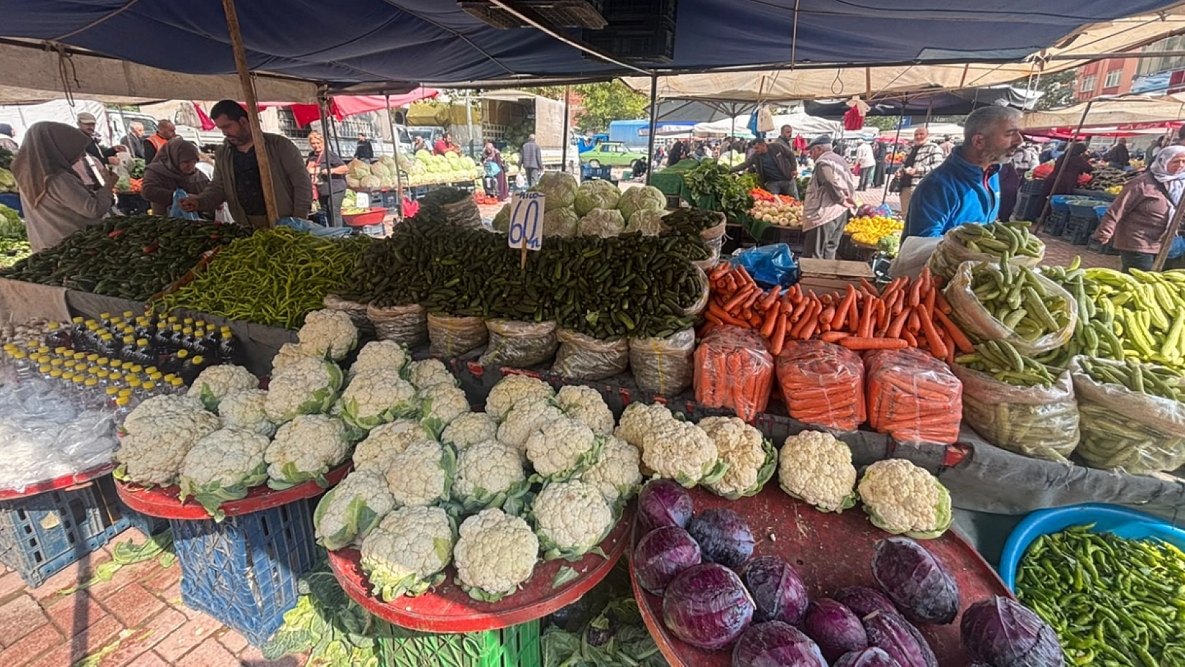 Elazığ'da pazar fiyatları tartışma yarattı