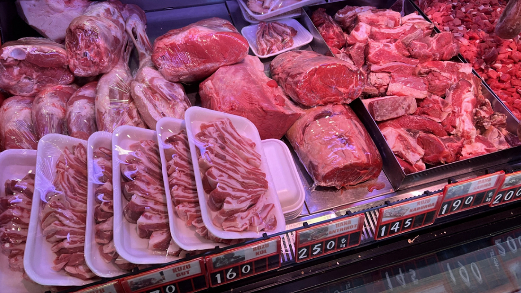 Elazığlılar dikkat! Et fiyatlarına zam geldi