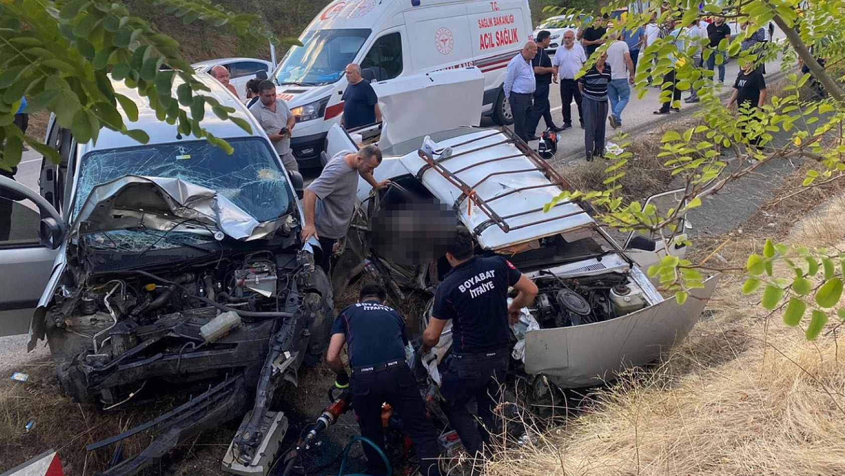 Feci kaza! 1 ölü, 5 yaralı