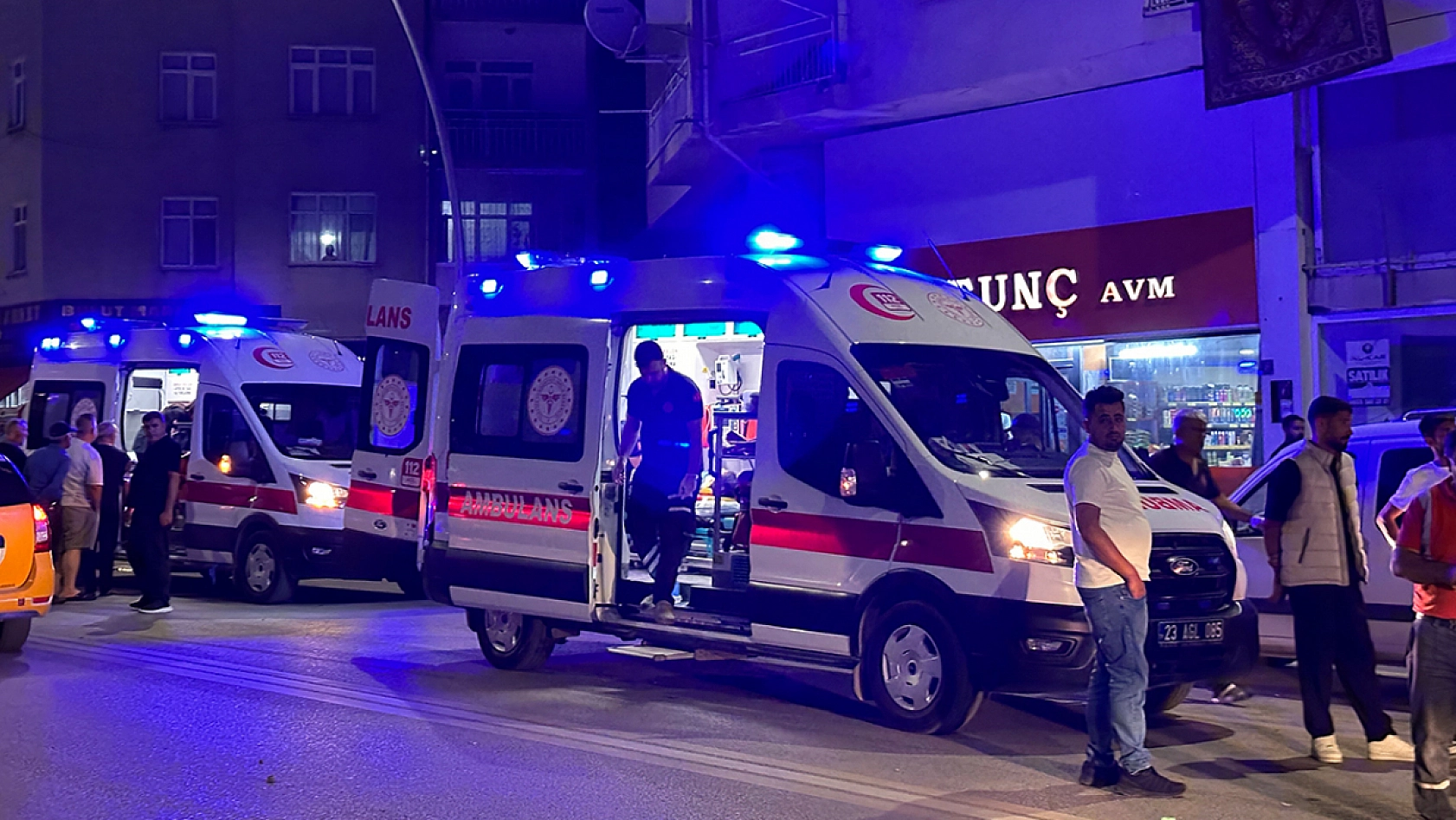 Elazığ'da feci kaza! 2 yaralı