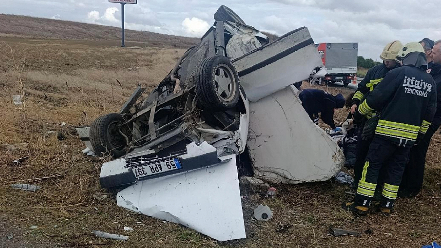 Feci kaza: 1 ölü, 3 yaralı